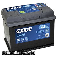 Exide EB621 Excell 62Ah akkumulátor
