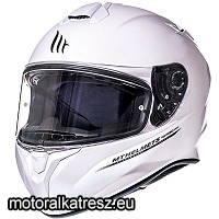 MT Targo Solid A0 Gloss Pearl White fehér sisak XL 11170000007 (1 db) MT Targo Solid A0 Gloss Pearl White fehér sisak XL 11170000007 (1 db)