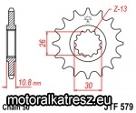 JT 102-667-17 első lánckerék (1 db) JT 102-667-17 első lánckerék (1 db)