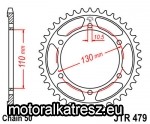 JT 115-667-38 hátsó lánckerék (1 db) JT 115-667-38 hátsó lánckerék (1 db)