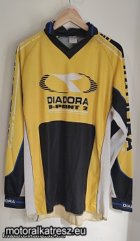 Diadora D-Point 2 sárga-fekete-fehér mez XL (1 db) Diadora D-Point 2 sárga-fekete-fehér mez XL (1 db)