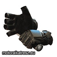 Ujj nélküli nyári bőrkesztyű fekete XL/10 (1 db) Ujj nélküli nyári bőrkesztyű fekete XL/10 (1 db)