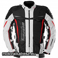 Furygan MONTROC extra szellős, kevlárszálas túrakabát fekete-szürke-piros 2XL (1 db) Furygan MONTROC extra szellős, kevlárszálas túrakabát fekete-szürke-piros 2XL (1 db)