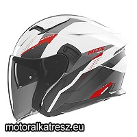 NOX N130 fekete-fehér-piros nyitott bukósisak S (1 db) NOX N130 fekete-fehér-piros nyitott bukósisak S (1 db)