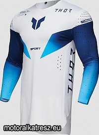 Thor Sportmode Strike fehér-kék mez XL (1 db) Thor Sportmode Strike fehér-kék mez XL (1 db)