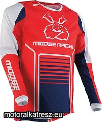 Moose Racing Agroid piros-fehér-kék mez 2XL (1 db) Moose Racing Agroid piros-fehér-kék mez 2XL (1 db)