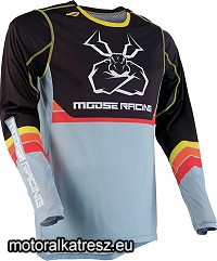 Moose Racing Agroid szürke-fekete-sárga mez L (1 db) Moose Racing Agroid szürke-fekete-sárga mez L (1 db)
