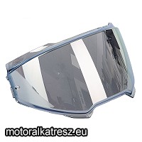 HJC HJ45B pinlock-előkészítéses ezüst színű tükrös plexi, F100 (1 db) HJC HJ45B pinlock-előkészítéses ezüst színű tükrös plexi, F100 (1 db)