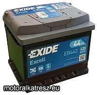 Exide EB442 Excell 44Ah akkumulátor