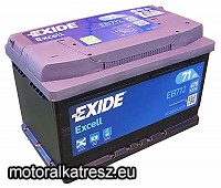 Exide EB712 Excell 71Ah akkumulátor
